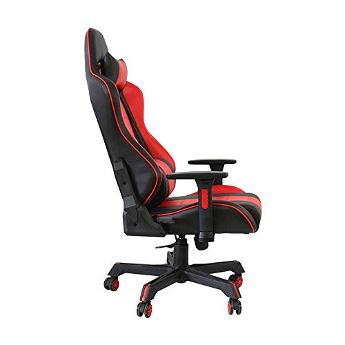 Mu Home Racing Ergonomic Leather Chair Office Chair Gaming Chair High Back Multi-Functional Chair
