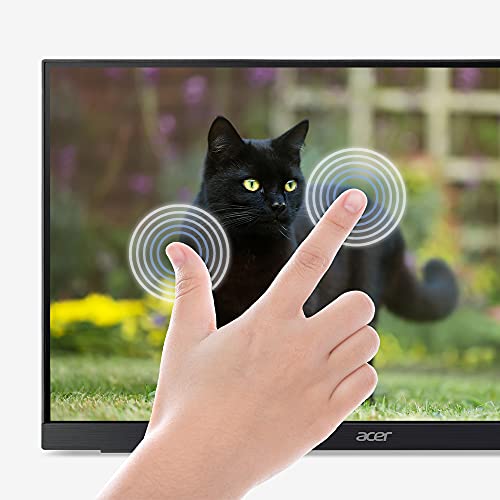 Acer UT222Q bmip 21.5” Full HD (1920 x 1080) 10 Point Touch Monitor with AMD FreeSync Technology Up to 75Hz 5ms (Display Port, HDMI Port, VGA & U
