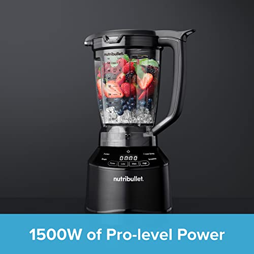 Nutribullet Smart Touch Hot and Cold Food & Smoothie Blender Mixer With 3 Speed Settings – Perfect For Soups, Smoothies, Purees & Grinding Nuts –