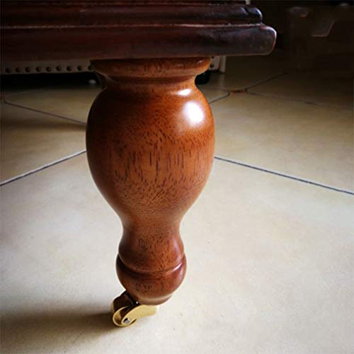 SKOAJAS Plate Casters Solid Brass Caster Wheels,Round-Cup Swivel Furniture Castor,Universal 360 Degree Swivel Casters,Sofa Chair Furniture Castor