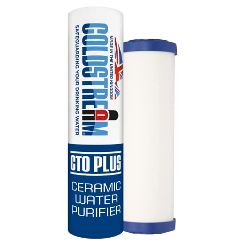 Coldstream CTO Plus Ceramic Water Filter for maximum anti-bacterial protection. Great tasting drinking water and fits all standard makes. CF108W