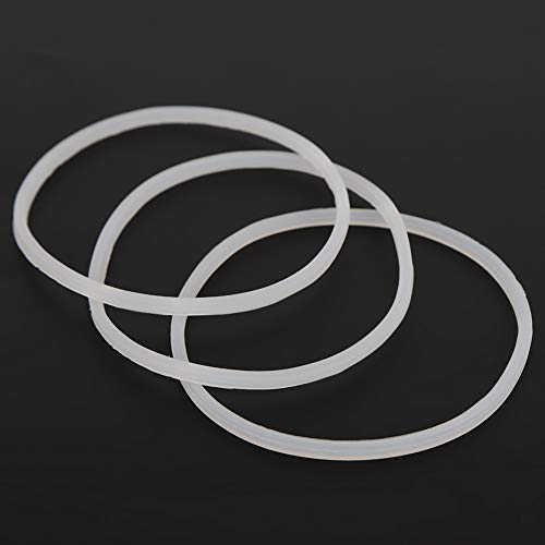 Dioche Rubber Gasket for Blender Blender Rubber Seal Ring Hobbs Blender Rubber Seal Rubber White Gaskets Rubber Seal Ring For Magic Bullet Flat/C
