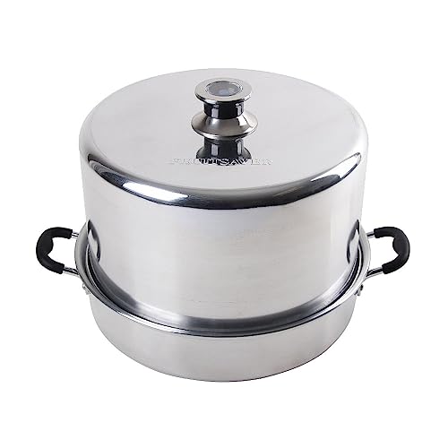 KITCHEN CROP VKP1054 VKP Brands Steam Canner, Aluminum, Silver
