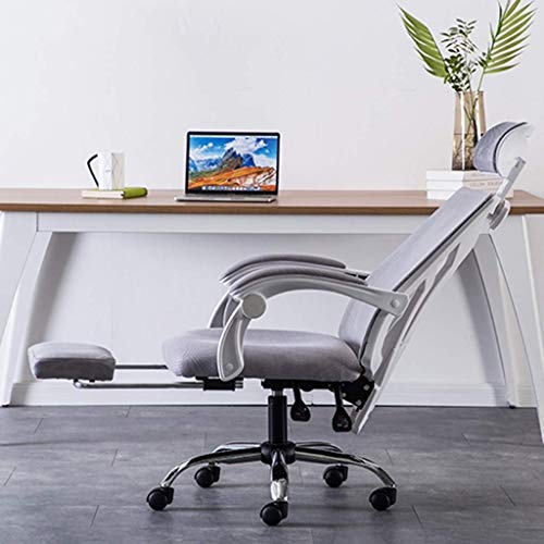 n/a Ergonomic High Back Mesh Office Chair with Adjustable Armrest Lumbar Support Headrest Swivel Task Desk Chair Computer Chair Guest Chairs Rece
