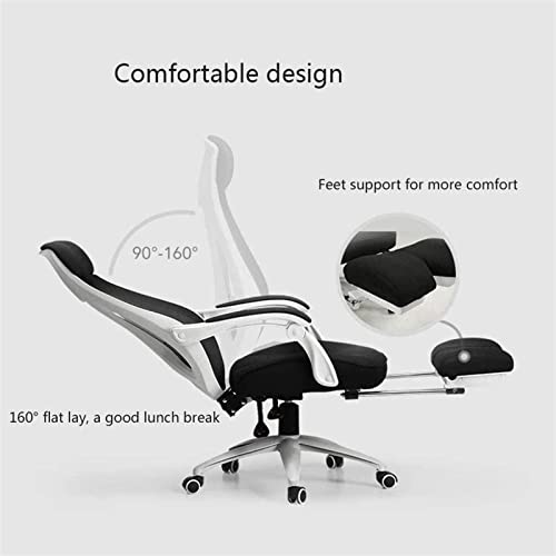 WZLYHD Desk Chair Computer Chair,Home Boss Chair Business Ergonomic Swivel Chair Game Chair Reclining Office Chair