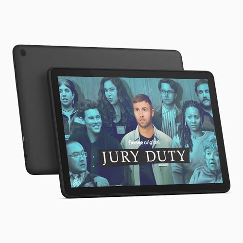All-new Amazon Fire HD 10 tablet, built for relaxation, 10.1" vibrant Full HD screen, octa-core processor, 3 GB RAM, up to 13-h battery life, lat