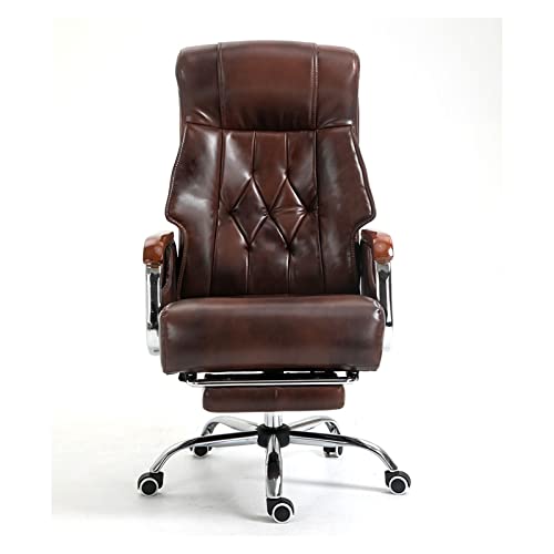 SDFGH Boss Chair Office Executive Chairs Armchair with Footrest Computer Chair Ergonom (Color : D, Size : Talla �nica)
