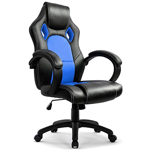 IntimaTe WM Heart Gaming Chair Ergonomic Office Chair Swivel Racing Chair High Back Desk Chair Reclining Computer Chair Executive PC Gamer Chair