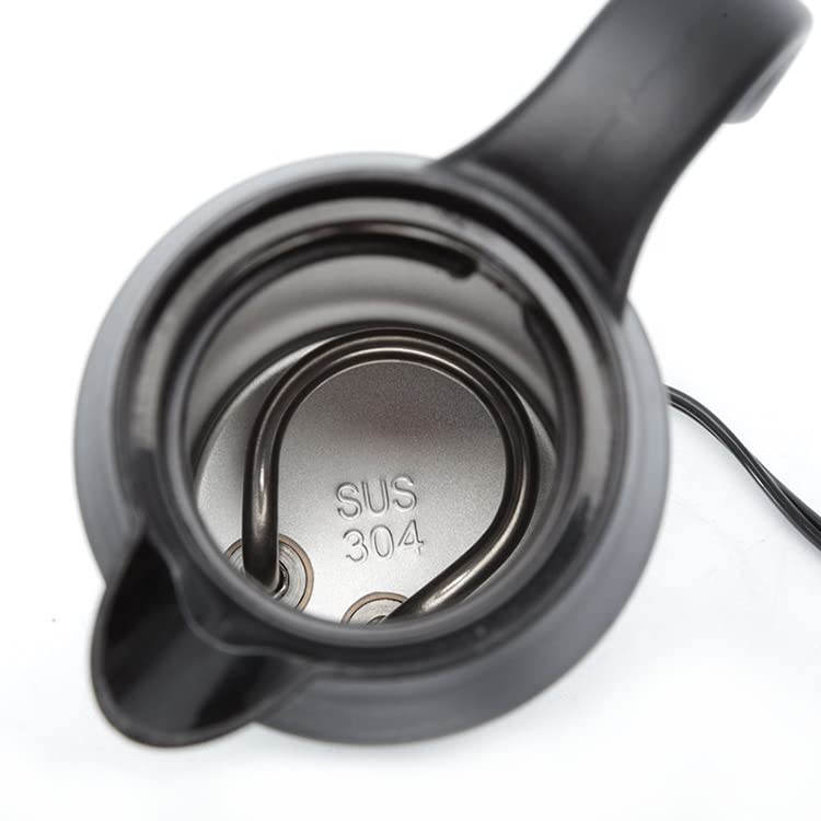 Digital Tec 12 Volt 600ml Stainless Steel Portable Travel Kettle for Car with Sealed Rubber Band, Car Heating Cup for Hot Water, Coffee,Travel,Ho