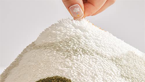 Liveinu Office Chair Mat for Hardwood & Tile Floor, Round Computer Gaming Rolling Chair Mat, Under Desk Low-Pile Rug, Large Anti-Slip Floor Prote