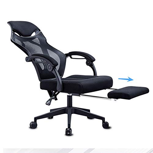 LZQDM Office Chair Ergonomic Desk Chair Mesh Computer Chair Lumbar Support Modern Executive Adjustable Rolling Swivel Chair Comfortable Mid Task