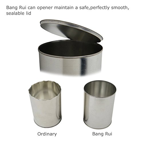 Bangrui Kitchen Automatic Safety Cordless One Tin Touch Electric Can Opener Intellectual Electric Can Opener:Smooth Edge,Stop Automatically,a Goo