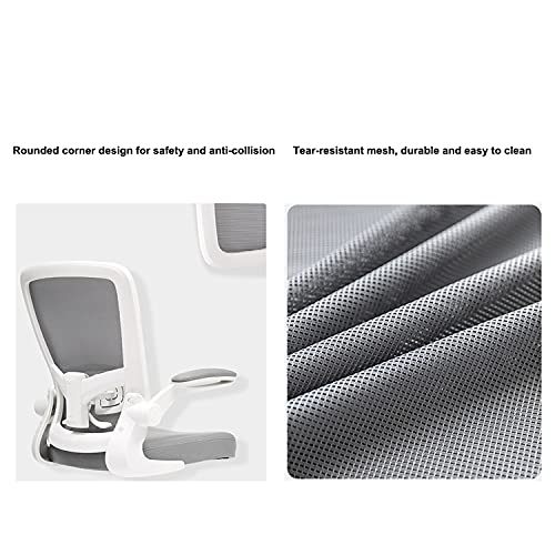 JHKGY Children Desk Chair,Adjustable Office Chair, Ergonomic Computer Desk Chair Mid Back Study Chair,with Comfort Lumbar Support And Auto Brake