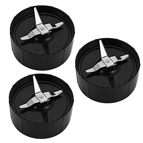 Cross Blades for The Original Magic Bullet Blender 200w and NutriBullet Magic Kitchen Express 250w MB1001 Series - with Mixer Blade Rubber Seal R
