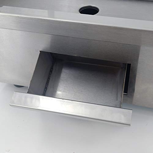 Commercial Electric Griddle Flat Top Grill Stainless Steel Hot Plate Kitchen Grill 3000W Thermostatic Control