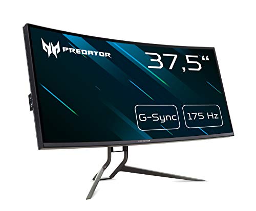 Acer Predator X38P 38 inch UWQXGA Curved Gaming Monitor (IPS Panel, G-Sync, 175Hz, 1ms, HDR 400, DP, HDMI, USB Hub, Height Adjustable, Black)