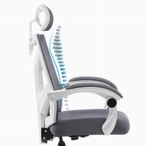 n/a Office Chair Ergonomic High-Back Swivel Mesh Chair Armrest Desk Chair Adjustable Seat Height