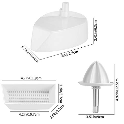 Gdrtwwh Citrus Juicer Attachment Compatible with All KitchenAid Stand Mixers and Cuisinart SM-50 Series
