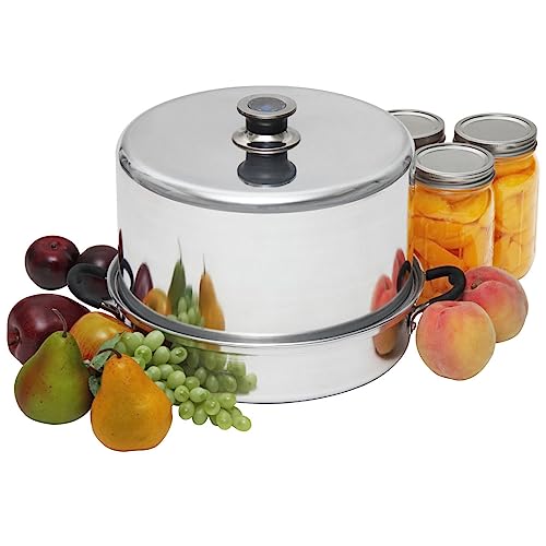 KITCHEN CROP VKP1054 VKP Brands Steam Canner, Aluminum, Silver
