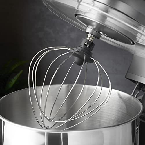 KAPPLICO Pro Plus 1800W Stand Mixer, 7.0L Stainless Steel Bowl, 6-Speed Food Mixer, Dough Hook, Whisk & Mixing Beater, Non-slip Rubber Feet, 24m