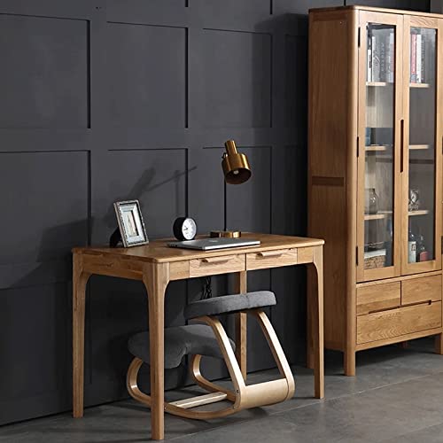 WALNUT Kneeling Chair Home Stool Living Room Furniture Wooden Kneeling Computer Posture Chair Anti-Hunchback Office Chair