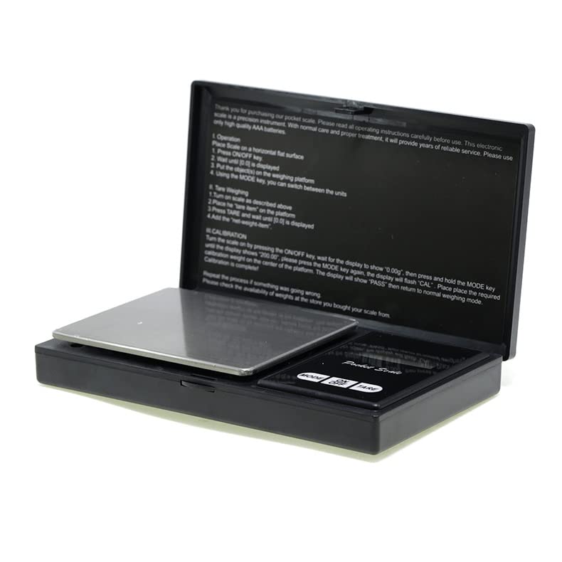 Hoosiwee Kitchen Scales, 1000g 0.1g, Digital Scales, Precision Protable Pocket Scales, Cooking Scales, Food Scales, Tare Function, For Gold, Jewe