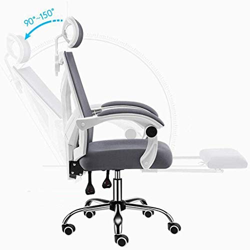 n/a Office Chair Ergonomic High-Back Swivel Mesh Chair Armrest Desk Chair Adjustable Seat Height