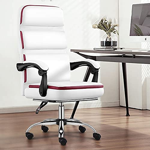 Office Desk Chair, Computer Chair Student Computer Seat Swivel Office Chairs Luxury Executive Lounge Chair Home Office Computer Chairs Artificial