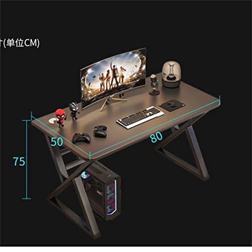 N/A Home Desktop Computer Desk Office Desk Bedroom Student Study Desk Writing Desk Without Chair (Color : D, Size : 120cm)
