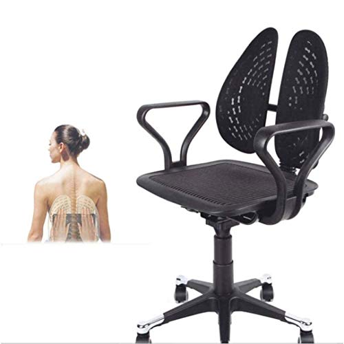NXYJD Ergonomic Health Office Chair Home Staff Chair Can Be Raised and Lowered Computer Chair Conference Chair Comfortable