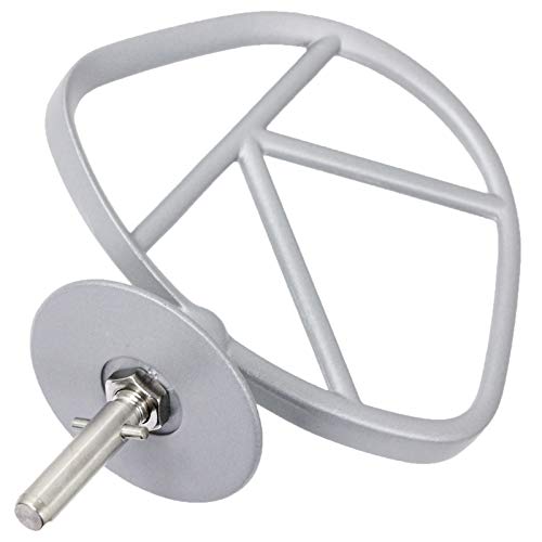 SPARES2GO Aluminium Chef K Beater for Kenwood Stand Mixer Whisk Attachment A701 A901 KM (Replacement for Circlip Type)