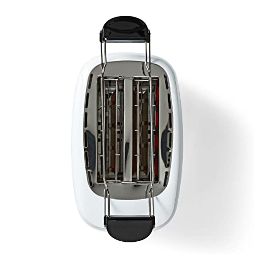 Ex-Pro 2 Slice Toaster, Extra-Wide Slot with Bun Warming Rack, with 7 Variable Browning Settings, Defrost, Reheat and Cancel Functions, Removable