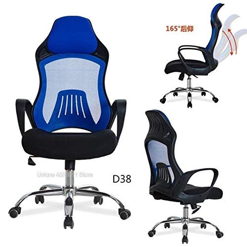 Mu Office Chair Ergonomic Chair Modern Minimalist Breathable Computer Chair Living Room Home Seat Office Staff Chair Can Be Raised and Lowered
