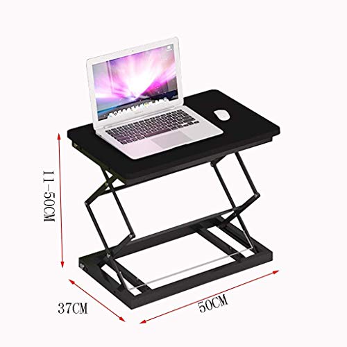 N/A Standing Computer Lifting Table, Multi-level Adjustable Desktop Computer Table, Folding Stand Office Mobile Table