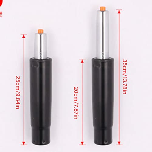 Tyenaza Office Chair Gas Lift Cylinder, 360° Rotating Black Office Chair Gas Lift Cylinder Explosion Proof Household Gaming Chair Cylinder,Office