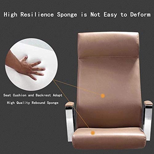 HJW Computer Chairs Video Game Chairs Home Office Desk Chairs Pu Leather Large Seat Desk Chair, Ergonomic Design Armchair