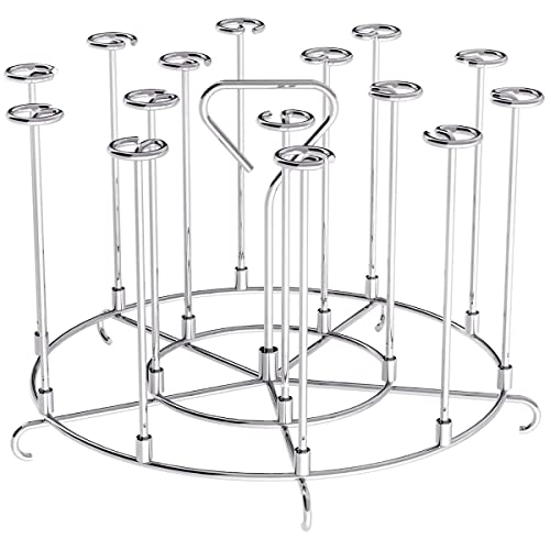 Air Fryer Skewer Stand, Stainless Steel Kebab Skewers Rack, Air Fryer Accessories for Ninja Foodi Dual Air Fryer Kitchen Cooking BBQ(6QT)