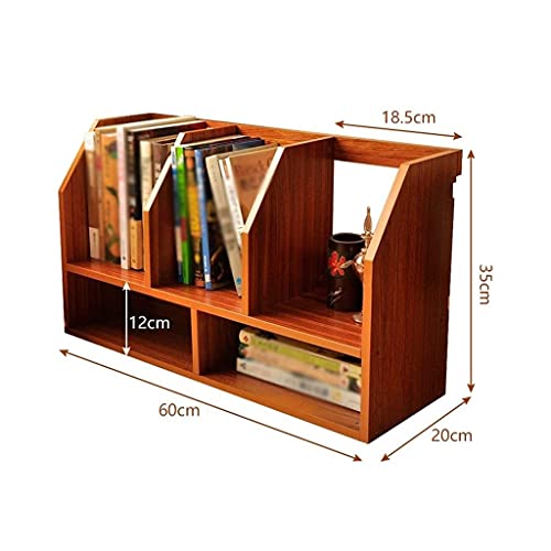 NXYJD Creative Student Bookshelf Landing Office Storage Rack Home Simple Bookcase