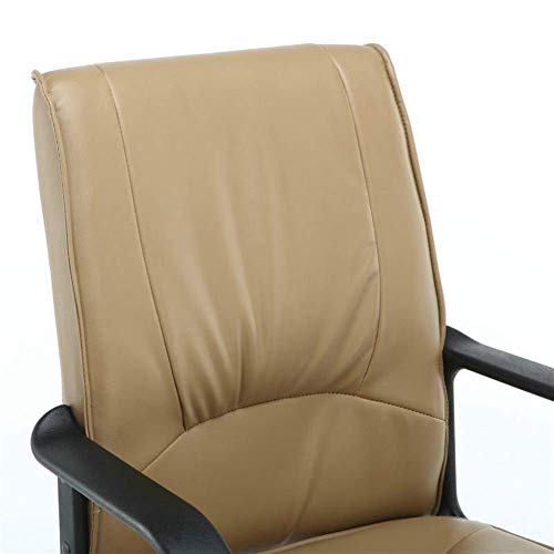 Mu Office Chair Office Chair Ergonomic Lifting Home Computer Chair Moveable Adjustable Staff Conference Meeting Chair Sedie Ufficio (Color : Khak