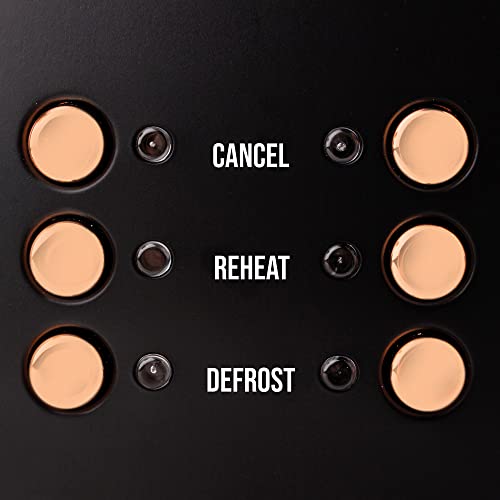 Haden Heritage Black Toaster 4 Slice - Adjustable Browning Control, Reheat and Defrost Functions 4 Slice Toaster - Stainless Steel Toaster 4 Slic