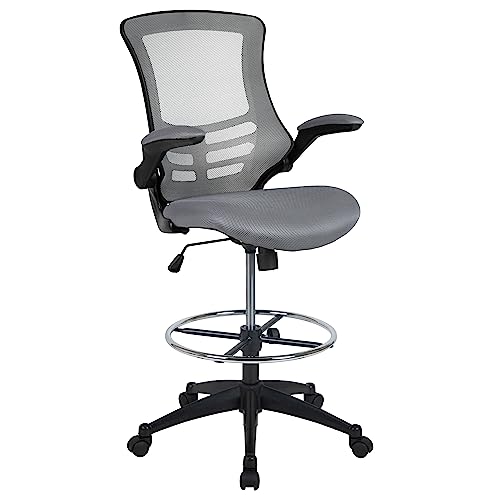 Flash Furniture Drafting Chair, 64.77 x 62.23 x 128.91 cm