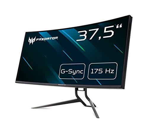 Acer Predator X38P 38 inch UWQXGA Curved Gaming Monitor (IPS Panel, G-Sync, 175Hz, 1ms, HDR 400, DP, HDMI, USB Hub, Height Adjustable, Black)