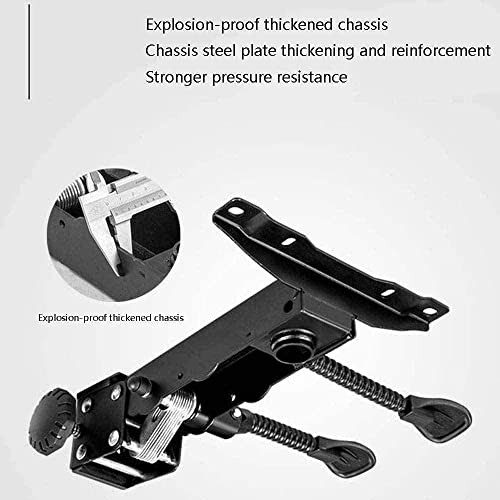 n/a Home Reclining Office Chair Capacity Ergonomic Computer Mesh Recliner Executive Swivel Office Desk Chair Task Chair (Color : White)