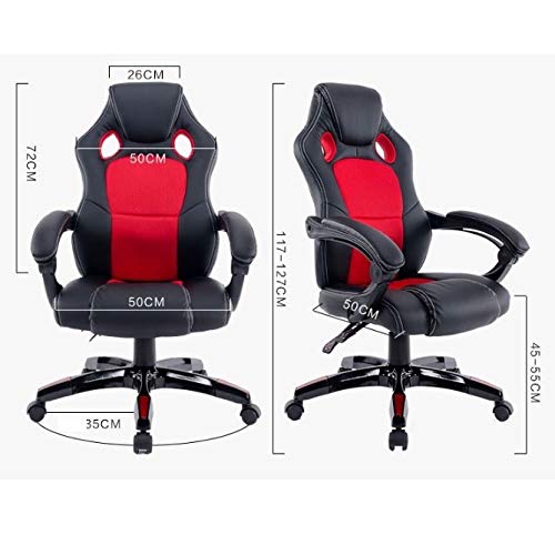 n/a Computer Chair Home Office Conference Chair Game Chair Racing Swivel Chair Lying Up and Down Rotating Ergonomics