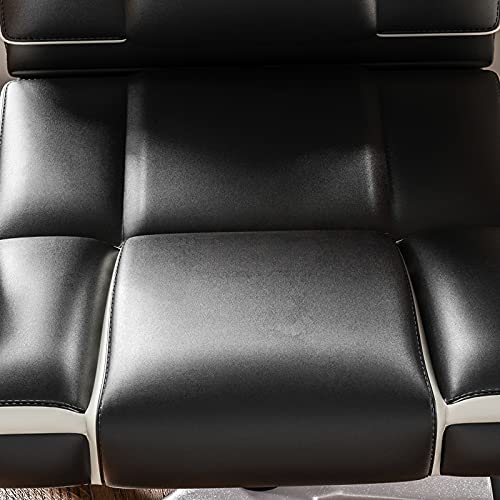 PY Office Chair Executive Office Chair Computer Home Gaming Swivel Adjustable Leather Wheels