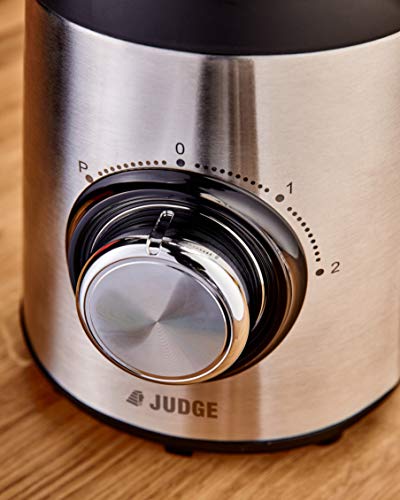 Judge JEA84 Glass Jug Blender 1.5L Smoothie Maker 500W- 2 Year Guarantee
