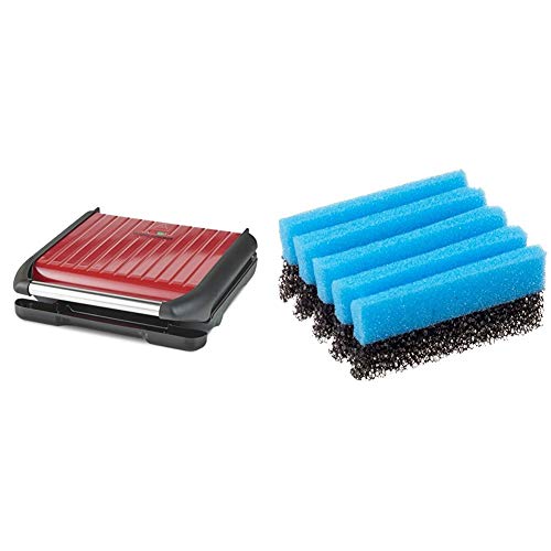 George Foreman Large Grey Steel Grill 25051