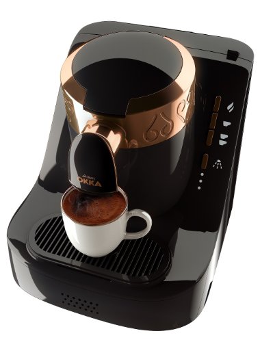 Arzum OK001 Automatic Turkish Coffee Machine, 710 W, 1 Liter, Black/Copper