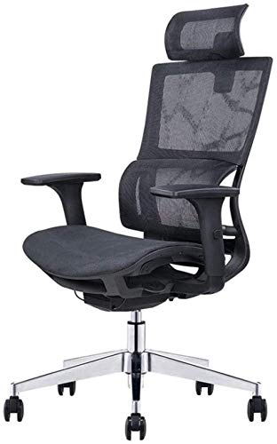 HJW Ergonomic Office Chair Home Computer Chair Rotary Lift Old Office Mesh Chair Comfortable and Breathable Armchair,3,690X615X1135Mm