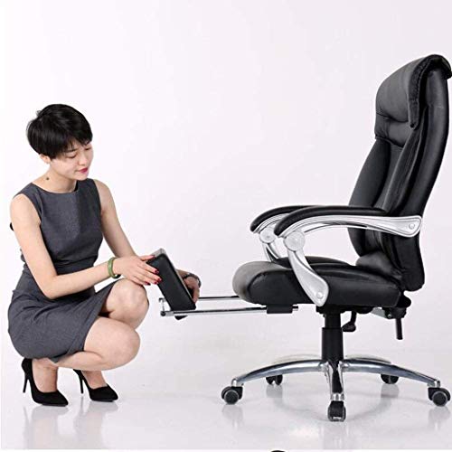n/a Modern Ergonomic Mid-Back Computer Executive Office Chair with Padded Armrests Adjustable Seat Height